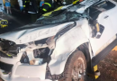 Adolescente morre e outro fica gravemente ferido após caminhonete capotar e ser atingida por caminhão na BR-376