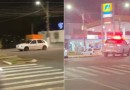 Homem é preso após jogar carro contra policiais e fugir em alta velocidade