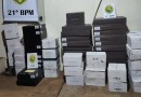 PM apreende 370 garrafas de vinhos descaminhados da Argentina