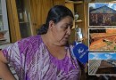 Temporal arranca parte do telhado de casa e moradora pede ajuda da população