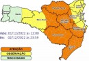 SC tem 26 cidades com alerta roxo de perigo por chuvas e nova chegada de temporais; veja mapas