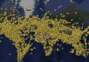 Com 134 mil voos, dia 6 de junho foi o mais cheio da aviação comercial, diz site
