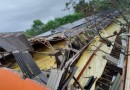 Defesa Civil informa que microexplosão causou danos no interior