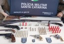 Polícia apreende arsenal em empresa de reciclagem e residência