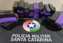 Passageiro de ônibus é preso com 30 kg de maconha