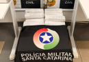 Operação conjunta apreende 68 quilos de maconha e prende suspeito no Oeste de SC