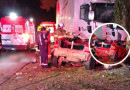 Grave acidente deixa três mortos após colisão entre carro e caminhão na BR-470