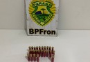 BPFRON prende homem com munições de origem argentina