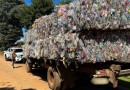 PM flagra contrabando de recicláveis e apreende caminhão e carga avaliados em R$ 70 mil