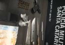 Polícia Militar atende ocorrência de ameaça e acaba encontrando armas, drogas e dinheiro em espécie com o suspeito