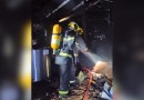 Incêndio atinge galpão