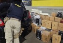Vinhos importados irregularmente são apreendidos na BR 282