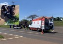 Acidente entre carro e moto deixa duas mulheres feridas na BR-163