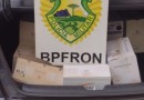 Operação do BPFRON resulta na apreensão de veículo com bebidas estrangeiras