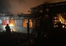 Incêndio de grandes proporções atinge estrutura da APAE em Coronel Vivida