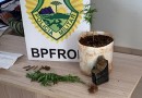 BPFRON apreende adolescente com drogas em Santo Antônio do Sudoeste