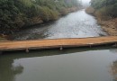 Ponte entre São José do Cedro e Anchieta é interditada pela Defesa Civil