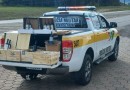 Ultrapassagens perigosas na BR-470 chamam atenção e resultam em apreensão de vinhos em SC