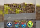 Polícia apreende 135 kg de maconha em operação na PR-281