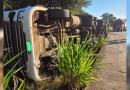 Acidente de trânsito deixa motorista ferido