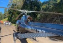 Quatro pessoas ficam feridas em acidente com 3 carros na SC-283 em Seara