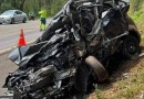 Perseguição Policial deixa suspeito morto após colisão frontal