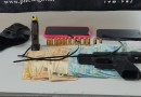 Polícia Militar prende homem por violência doméstica e posse de arma de fogo