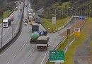 Manobra incrível evita explosão de caminhão com 50 ton de etanol na BR-376 entre PR e SC