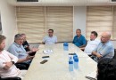 Membros do La Frontera e autoridades, discutem melhorias no controle aduaneiro entre Brasil e Argentina