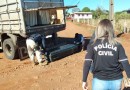 Motorista de caminhão de São José do Cedro é encontrado morto no meio de carga