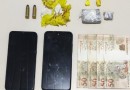 Polícia apreende droga e munições em continuidade à operação Hórus