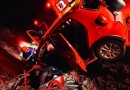 Grave acidente na SC-155 deixa motorista gravemente ferido
