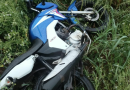 Polícia Militar recupera motocicleta furtada em área de lavoura