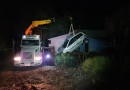 Embriagado, condutor perde controle e veículo cai em ribanceira