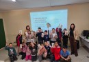 Alunos do 4º ano da escola Irineu Bornhausen recebem palestra sobre saúde bucal