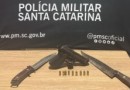 PM realiza apreensão de armas após disparos e resistência