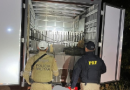 Polícia Rodoviária apreende 2.160 garrafas de vinho contrabandeado