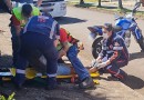 Acidente de trânsito mobiliza SAMU e Bombeiros no centro