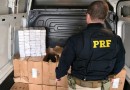 PRF apreende 12,5 mil maços de cigarros contrabandeados e R$ 88 mil em abordagem