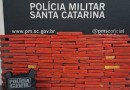 Operação em conjunto entre PMs de SC e RS aprende 110Kg de Maconha