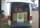 BPFRON prende homem e apreende veículo carregado com cigarros contrabandeados