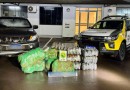 Caminhonete furtada em São Paulo é encontrada com quase 180 quilos de maconha no Paraná