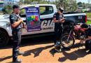 Polícia recupera motocicleta furtada em Bernardo de Irigoyen; suspeito é identificado