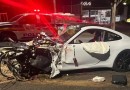 Acidente com Porsche 911 a 250 km/h deixa um morto e um ferido