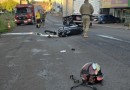 Motociclista morre após colisão entre moto e caminhão no centro da cidade