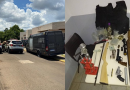 Filho atira no pai, e polícia encontra explosivos em apartamento