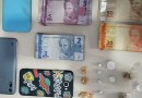 Após denúncia, Polícia Militar prende homem e mulher por tráfico de drogas