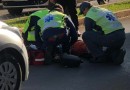 Idosa é atropelada na Av. Paraná