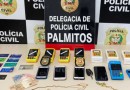 Suspeitos de estelionatos em cidades do Oeste são presos em flagrante