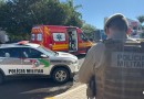 Trabalhador fica ferido após queda de 7 metros